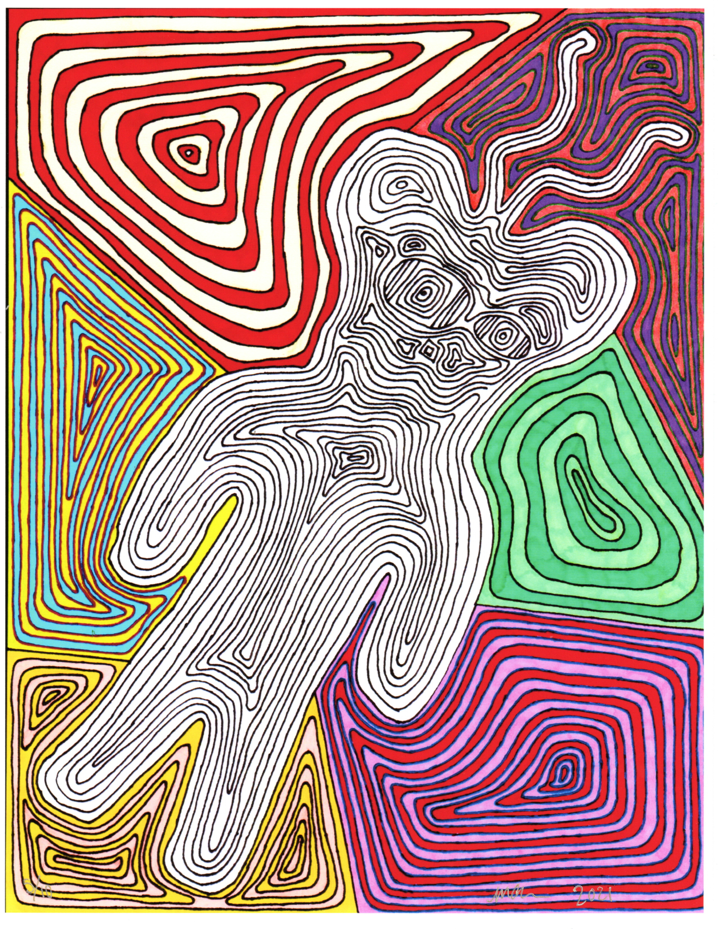 Michon Proctor: Intergalactic Space Bears Portrait 6
