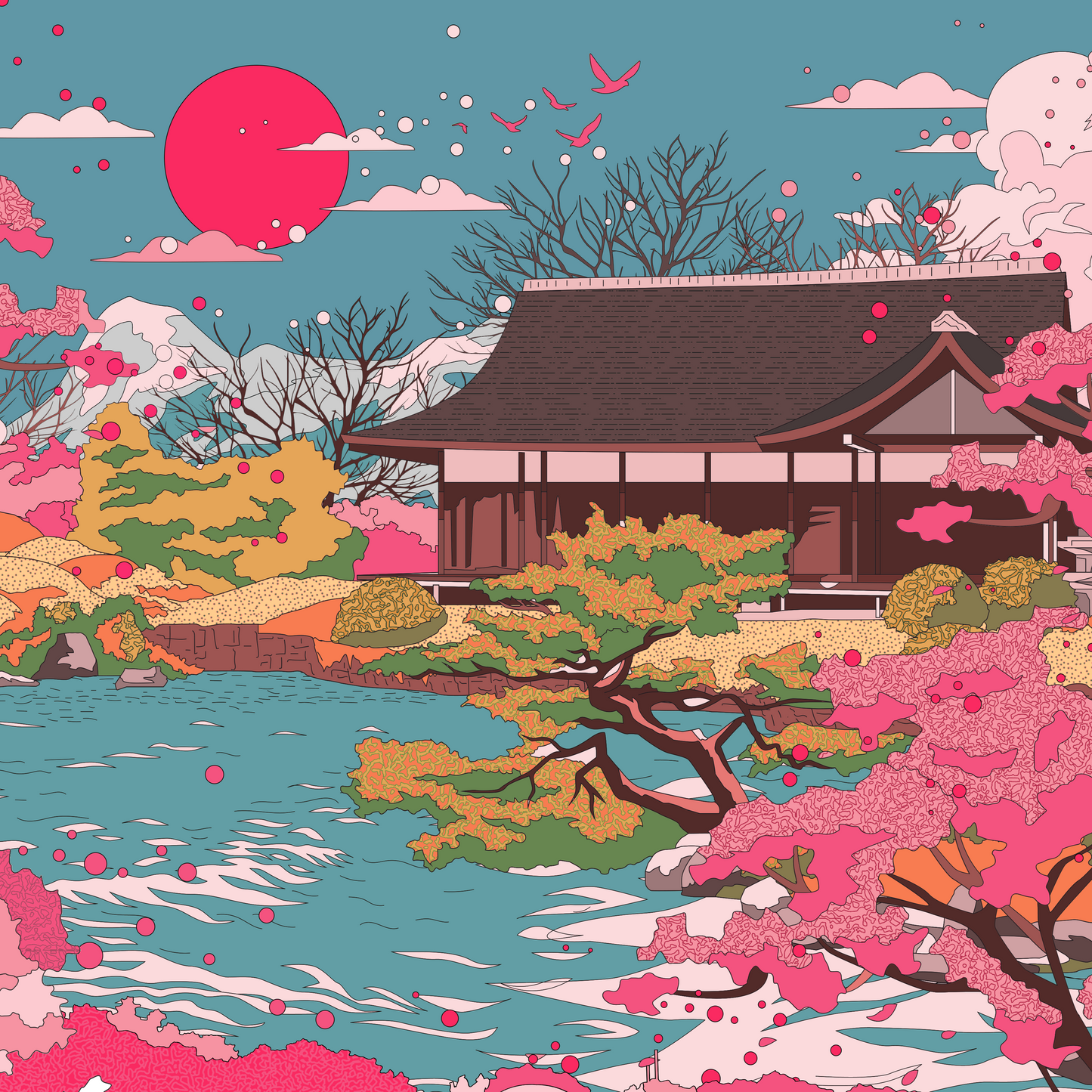 Philly Japanese Garden Print