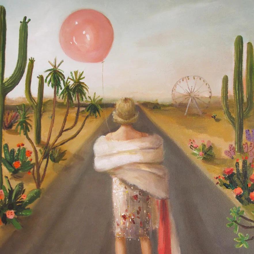 Lady Luck, Open Edition Print by Janet Hill