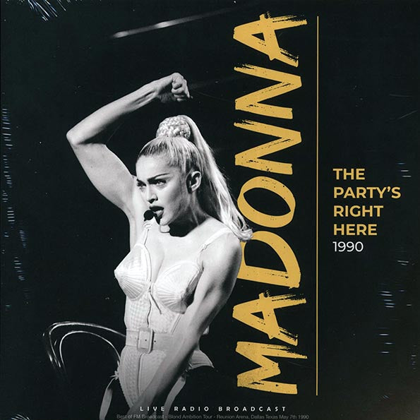 Madonna - The Party's Right Here 1990: Reunion Arena, Dallas Texas May 7th Vinyl Record