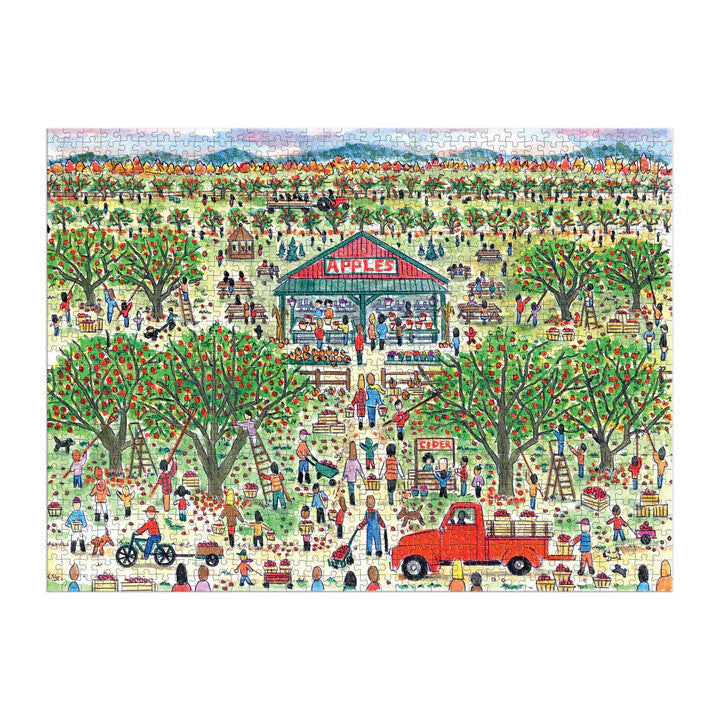 Michael Storrings Apple Pickin' 1000 Piece Puzzle