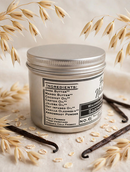 Soothing Vanilla Oatmeal Body Butter – 10 oz