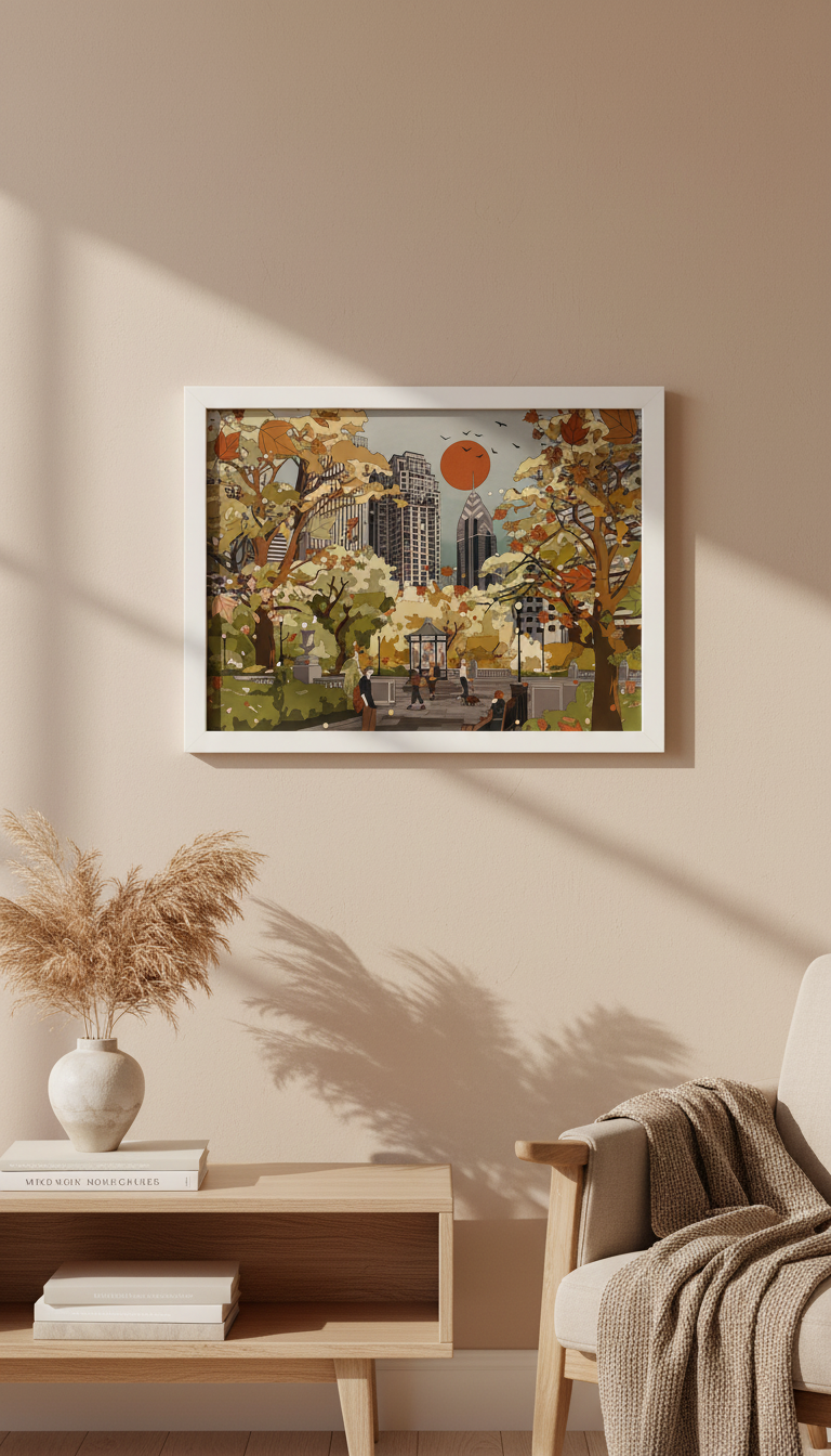 Mega Asellia: Foliage in Rittenhouse Square