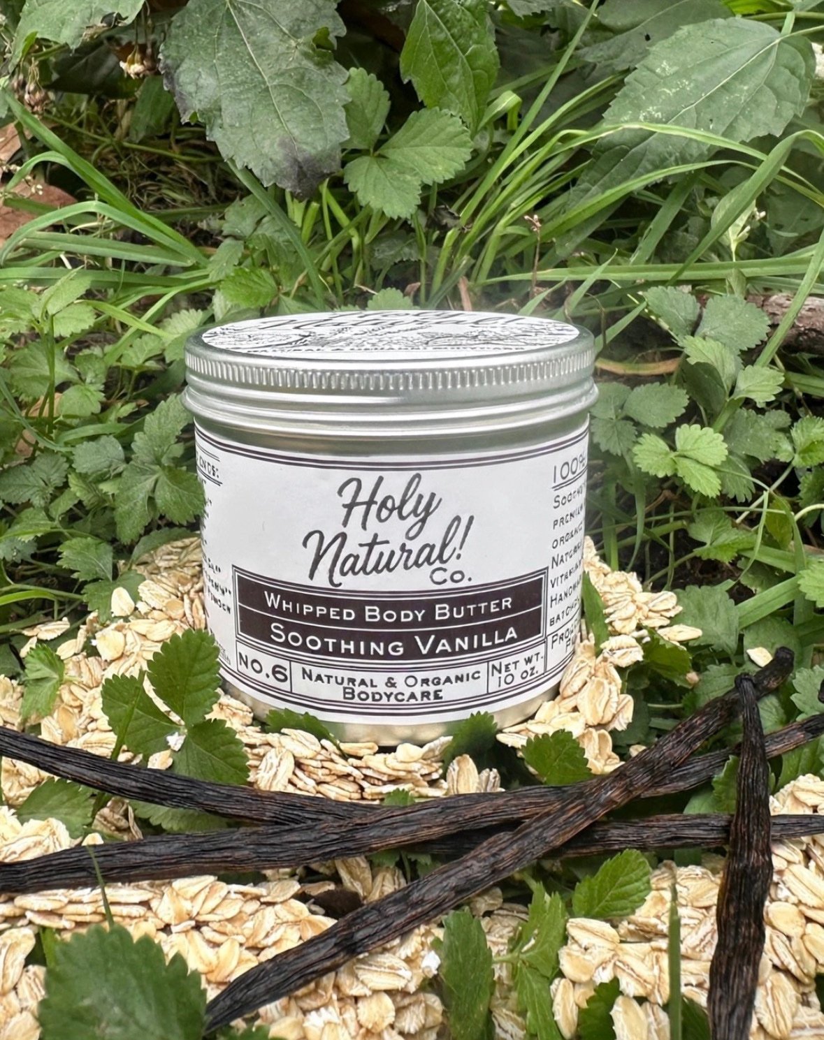 Soothing Vanilla Oatmeal Body Butter – 10 oz