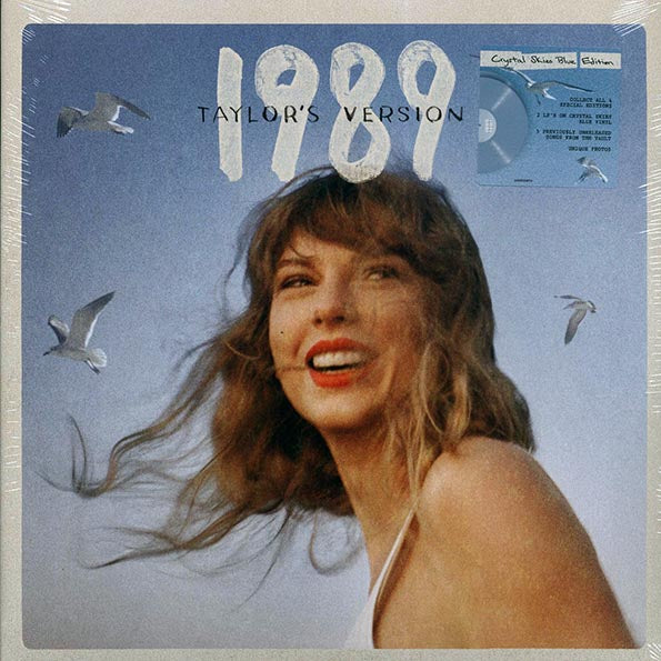 Taylor Swift - 1989 (Taylor's Version) (Crystal Skies Blue Vinyl Edition) Vinyl Record