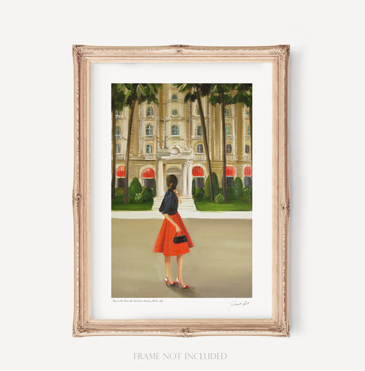 This is the Place She Had Been Heading All Her Entire Life; Open Edition Print by Janet Hill