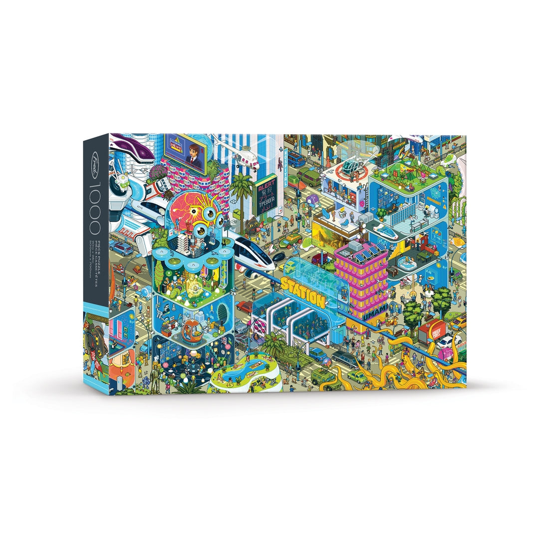 Puzzle 1000 PC - Megapont- Megapolis