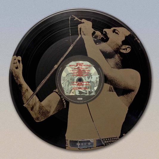 Freddie Murcury News Of The World 12" Black Vinyl Lp Laser E