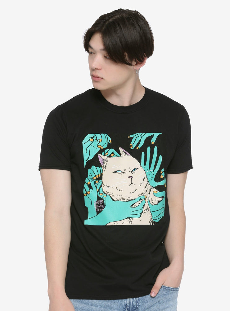 Black HENBUHAO T-shirt
