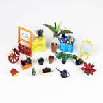 Cathy's Flower House DIY Miniature Dollhouse Kit