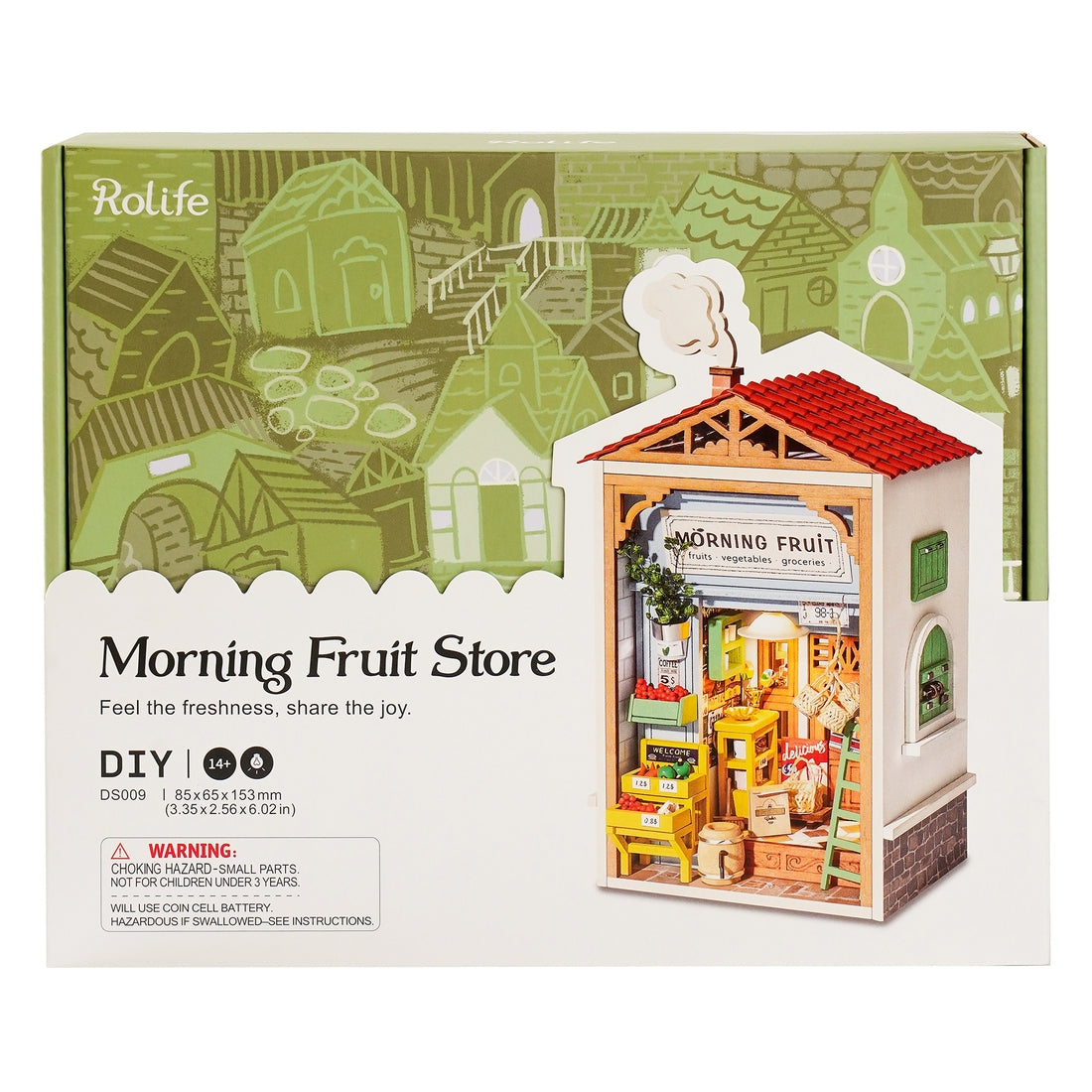 DS009, DIY Miniature House Kit: Morning Fruit Store