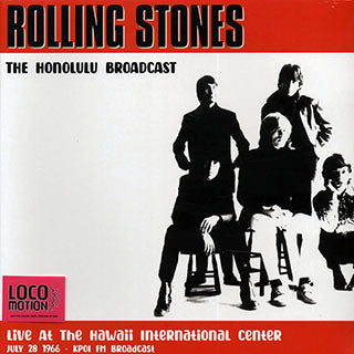 The Rolling Stones - The Honolulu Broadcast Live At The Hawaii International Center July 29 1966 KPOI FM Broadcast (Loco Motion) (Ltd. 300 Copies) (Colored vinyl)