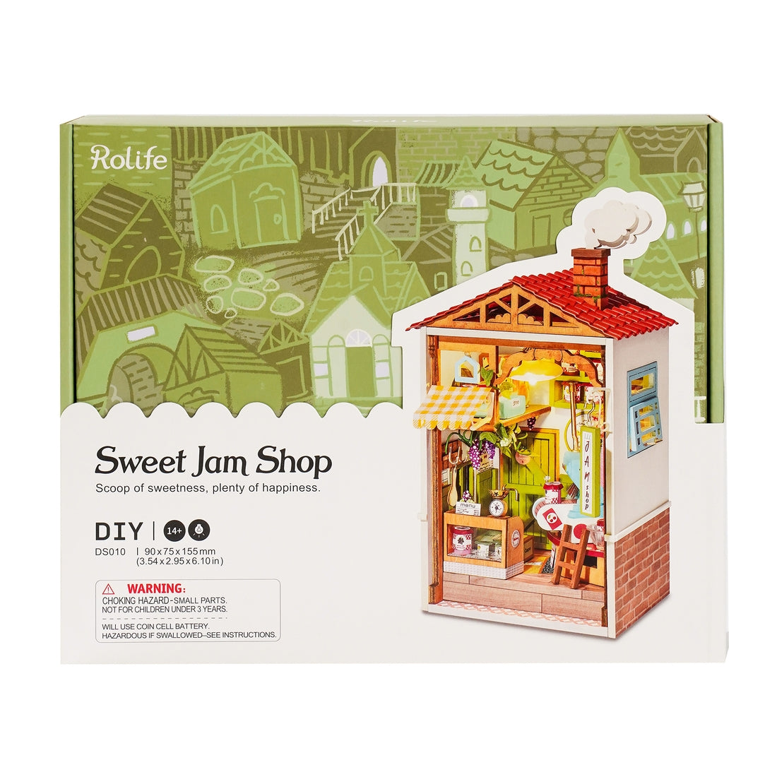 DS010, DIY Miniature House Kit: Sweet Jam Shop