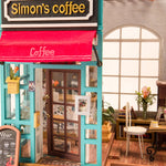Simon's Coffee DIY Miniature Dollhouse Kit