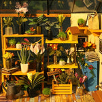 Cathy's Flower House DIY Miniature Dollhouse Kit