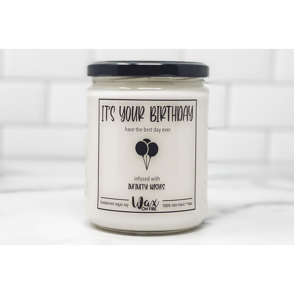 It's Your Birthday Jar Candle - Cake, 9 ounce