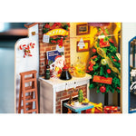 DIY Miniature Dollhouse Kit: Christmas Patio