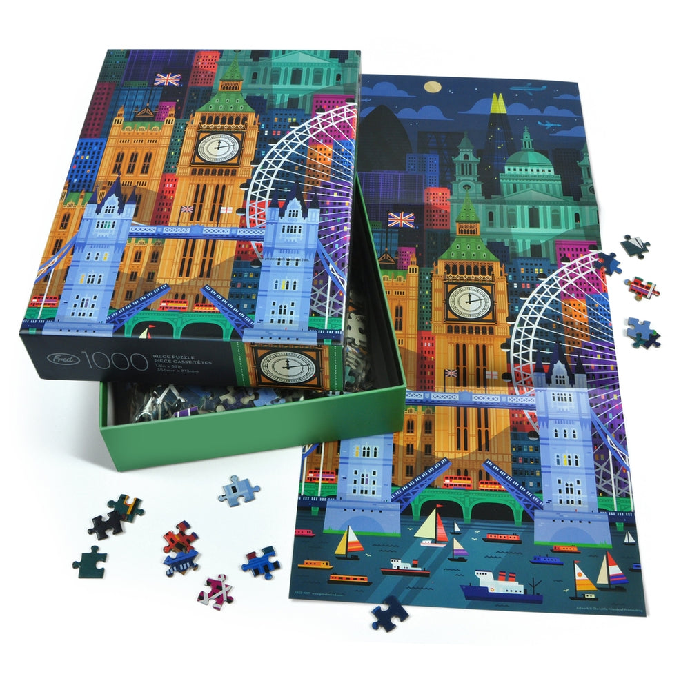Puzzle 1000 PC - The Little Friends of Printmaking- London