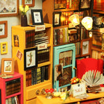 Sam's Study Room DIY Miniature Dollhouse Kit