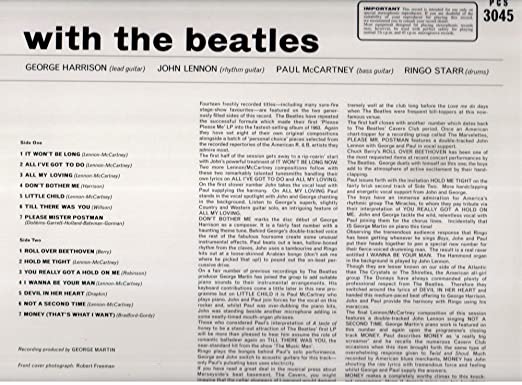 The Beatles - With The Beatles (EMI) (Stereo) (180g)