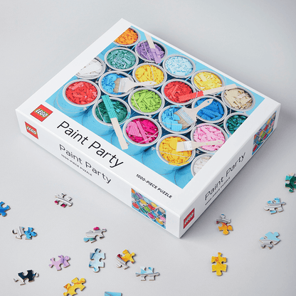 Lego Paint Party 1000 Piece Jigsaw Puzzles