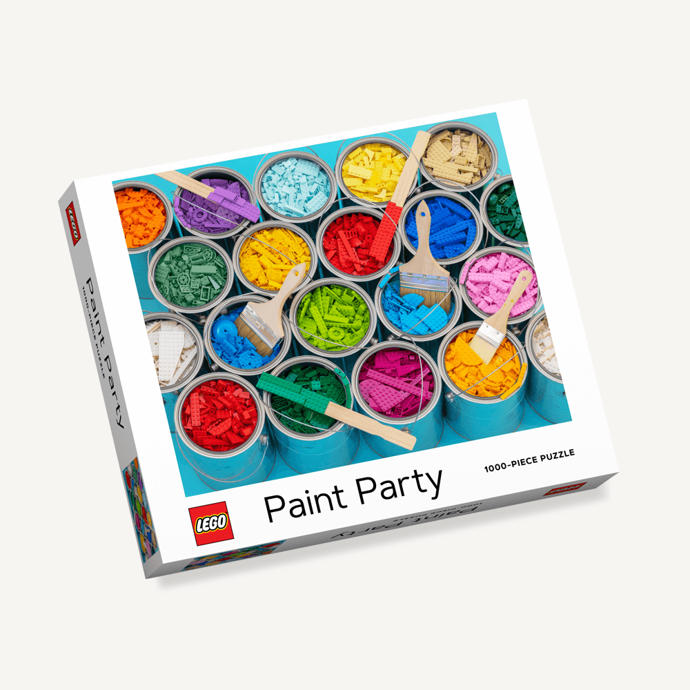 Lego Paint Party 1000 Piece Jigsaw Puzzles