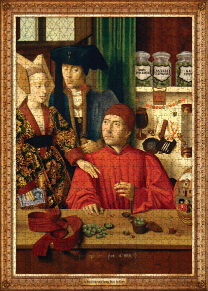 High Art: A Budtender in His Shop 1,000-Piece Puzzle