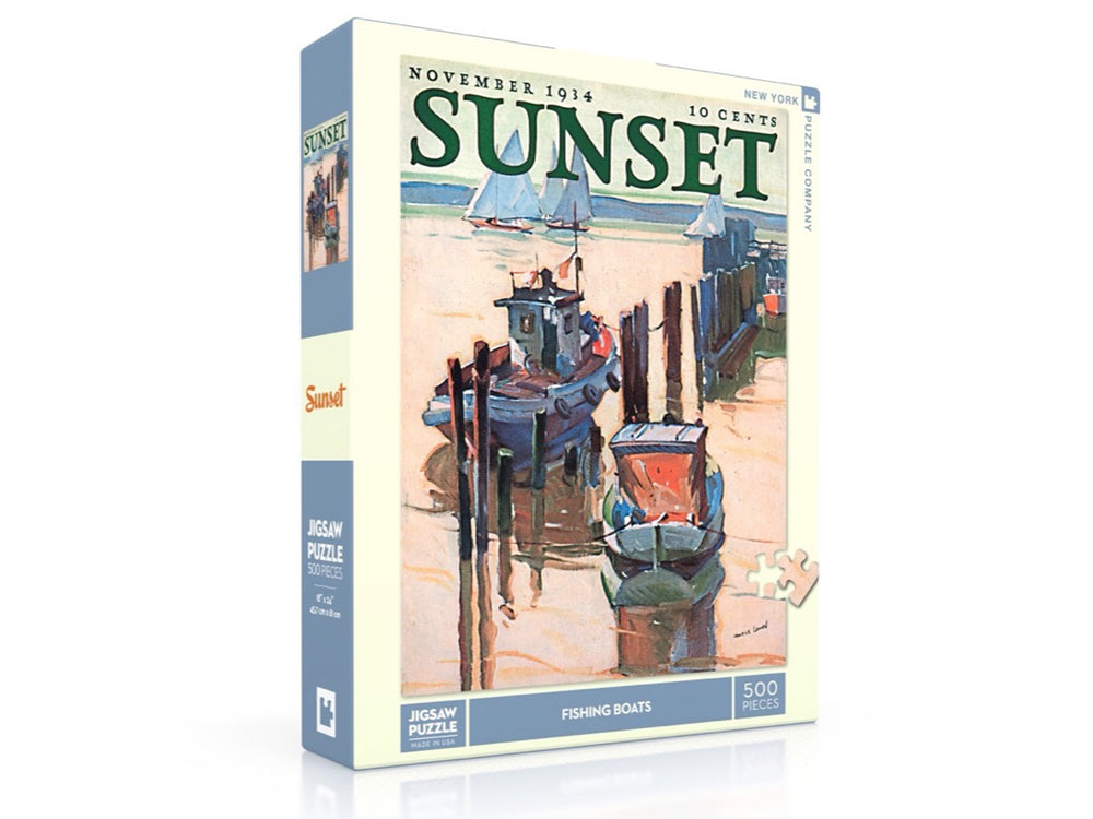 Fishing Boat 500 Piece Jigsaw Puzzle