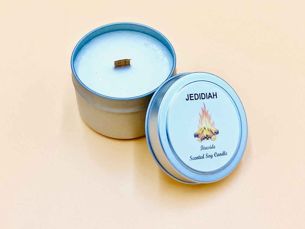 Fireside Soy Candle Tin