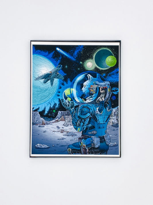 Astrocat Print by CHUYN