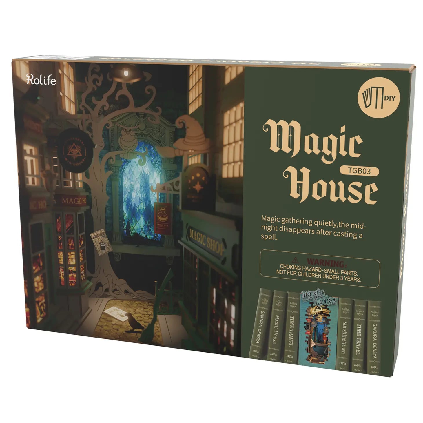 DIY Miniature House Book Nook Kit: Sunshine Town – Jedidiah Design Store