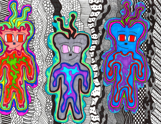 Radioactive Cosmic Bears by Michon Proctor