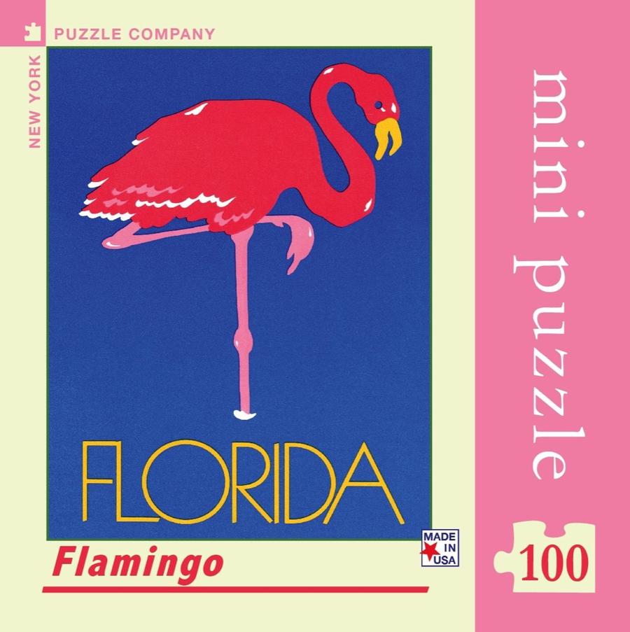 Flamingo Mini 100 Piece Puzzle