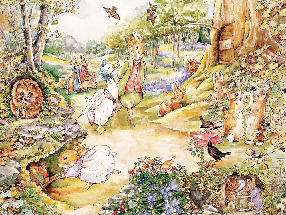 Walk in the woods 1000 Piece Jigsaw Puzzle