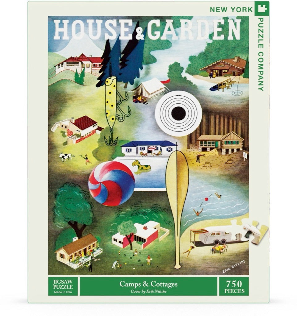 Camps & Cottages 750 Piece Jigsaw Puzzle