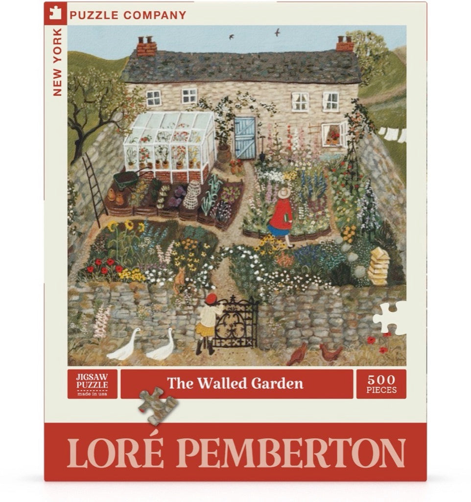 The Walled Garden 500 Piece Jigsaw Puzzle