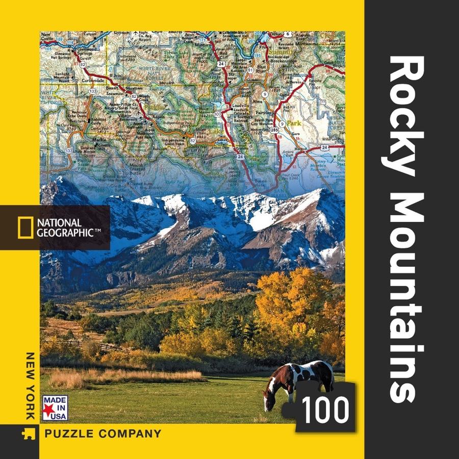 Rocky Mountains Mini 100 Piece Puzzle