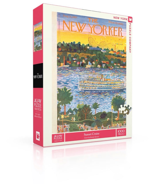 Sunset Cruise 1000 Piece Jigsaw Puzzle