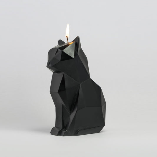 PyroPet Kisa Black - Cat Candle