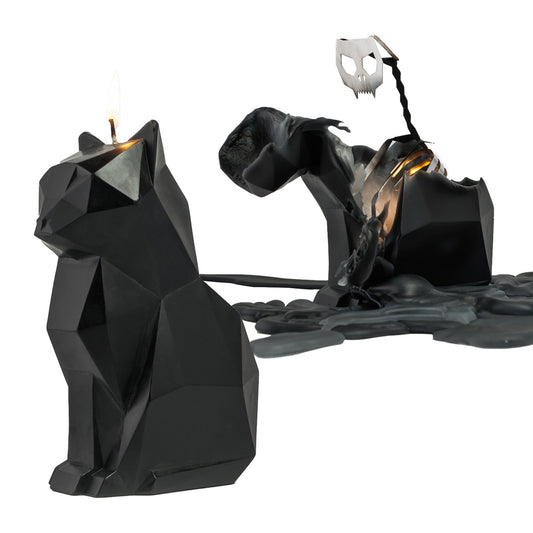 PyroPet Kisa Black - Cat Candle