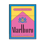 Quin Stone Simple Yellow Marlboro Print
