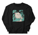 Unisex Black HENBUHAO Cat Sweatshirt