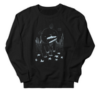 Black HENBUHAO Print Sweatshirt