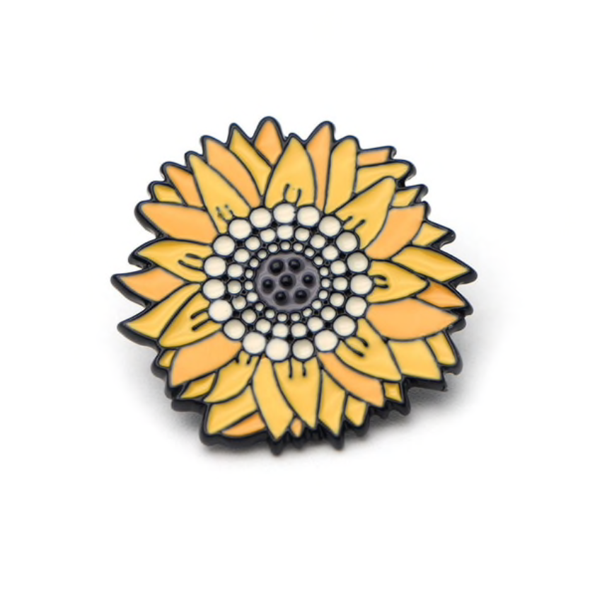 Sunflower Pin