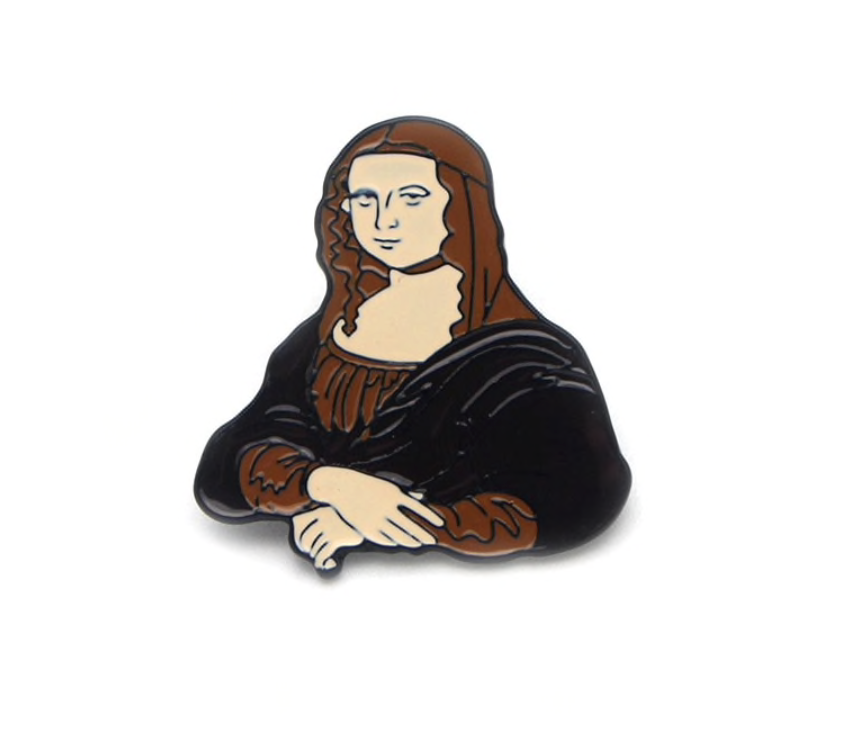 Leonardo da Vinci Mona Lisa Pin