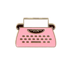 Typewriter Enamel Pin