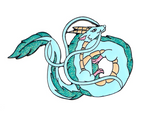 White Dragon Enamel Pin