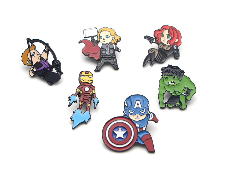 Super Hero Pin