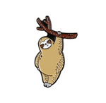 Live Slow Spirit Animal Enamel Pin Sloth