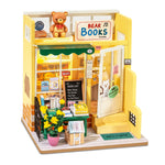 DIY Miniature Dollhouse Kit: Mind-Find Bookstore